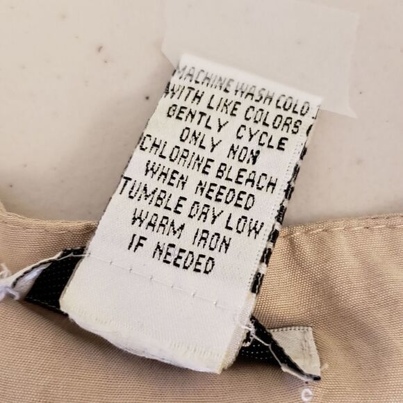 Pinky Lt tan button down dress size large - Picture 6 of 6